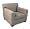 Black Color Fabric, Natural Finish Feet