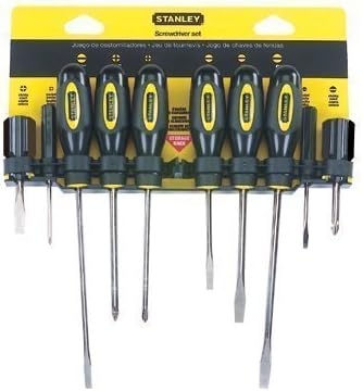 Stanley?- 10 Pc. Standard Fluted Screwdriver Sets 10 Piece Screwdriver Set - Sold as 1 Set by Stanley Products