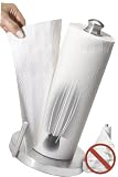  : Fackelmann 45238 Einhand-Papierabroller Edelstahl 35cm