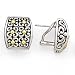 18K SILVER OMEGA CLIP EARRINGS