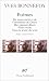 Search : Poèmes: Du mouvement et de l'immobilité de Douve; Hier régnant désert; Pierre écrite; Dans le leurre du seuil