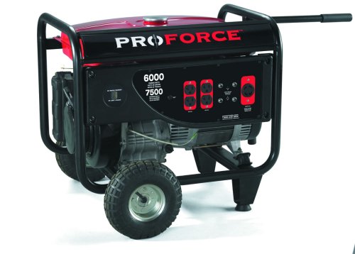 Coleman Proforce Portable Generator  7500 Watts, Model# PM0106000
