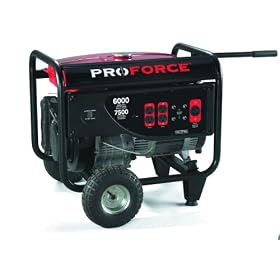 Coleman Powermate ProForce 6,000 Watt 12 HP Portable Generator #PM0106000