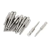 uxcell　ねじ回し　パワーソケットドライバー ドライバービット　六角　シャンク　先端サイズ4mm　磁性　20個入り