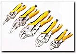 Titan 18453 5-Piece Locking Plier Set