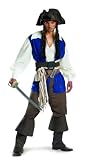 Disguise Costumes Men's Captain Jack Sparrow Deluxe Adult