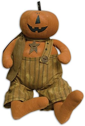 Jasper Jack o' Lantern - Primitive Country Pumpkin Doll Halloween Fall Seasonal Decor