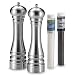 BRUSHED DUAL KING SET PEPPER/SALT MILL