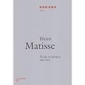 Ecrits et propos sur l'art