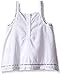 Calvin Klein Girls' Dotted Swiss Tunic with Printed Novelty Knit Pants, Black/White, 3T