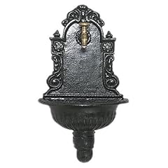 BEVO 0500169 EAN Nostalgie-Wandbrunnen, gr�n lackiert