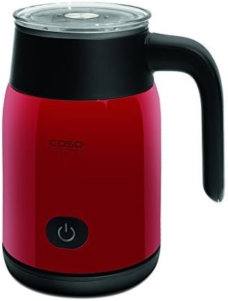 CASO Germany 11664 Crema Frother, Red by CASO Germany