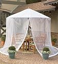 Patio Umbrella Mosquito Net (Helps prevent insect bites!)