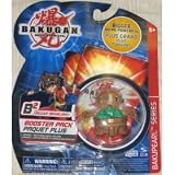Bakugan Battle Brawlers Booster Pack B2 BAKUPEARL Series Brown Hammer Gorem