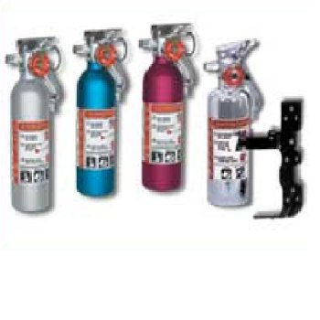 Matrix Fire Extinguisher - Chrome Flame