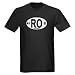 Romania Intl Oval Dark T-Shirt