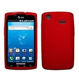 Cbus Wireless Red Silicone Case / Skin / Cover for Samsung Captivate / I897 ....
