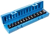 Grey Pneumatic (1203M) 3/8' Drive 13-Piece 12-Point Standard Length Metric Socket Set [並行輸入品]