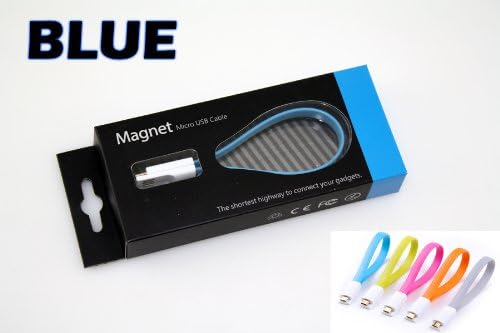 Micro USB Cable for Samsung Galaxy Young S6310 - VojoTech Magnet Micro USB Cable Blue