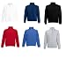 Zip-Neck Sweat von Fruit of the Loom S M L XL XXL XXL