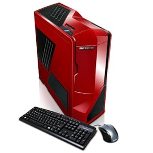iBUYPOWER Gamer Supreme Intel CrossFire A974SLCK Liquid Cooling Gaming Desktop - Red