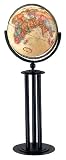 Forum Antique Style 16 Inch Globe w Modern 3 Column Stand