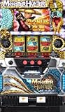 【エンターライズ】パチスロモンスターハンター月下雷鳴◆コイン不要機&amp;ゲーム数カウンタ付◆家庭用中古パチスロ