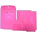 JAM Paper® Open End Catalog Clasp Paper Envelope - 10 x 13 in - Ultra Fuchsia - 10 envelopes per pack