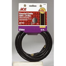 Ace Rg6 Video Coaxial Cable (3164209) by Ace