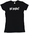got peyton? Women's Babydoll Petite Fit Tee Shirt in 6 Colors Small thru XL