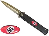 German Nazi 1045 Surgical Steel Stiletto Folding Pocket Knife
