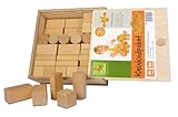 Holzbausteine Kleinkindpaket (54 Bauklötze unbehandelt)
