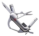 バーテックス(VERTEX) LED・ホイッスル付カラビナツールMG-04