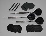 TungSteel 22 gram darts with extra flights and shafts