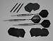 TungSteel 22 gram darts with extra flights and shafts