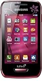 Samsung Wave Y S5380 La Fleur Smartphone (8,1 cm (3,2 Zoll) Display, Touchscreen, 2 Megapixel Kamera, UMTS) wine-rot