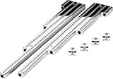 Billet Specialties 69520 Polished Ball Milled Universal Wire Loom