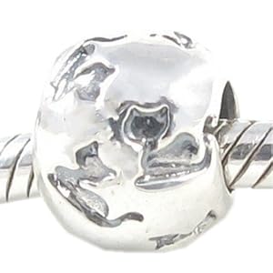 Cute Cat Solid Sterling Silver Bead Charm for Pandora Troll European Charm Bracelets