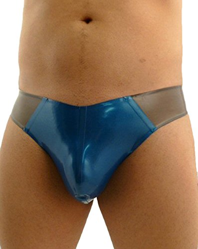 JustinLatex Men's Latex Rubber Briefs