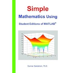 Simple Mathematics Using Student Editions of MATLAB