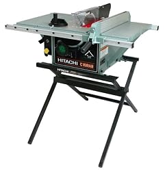 Hitachi C10RA2 10-Inch Portable Table Saw with Metal Stand