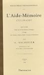 AIDE M�MOIRE CULINAIRE (L')