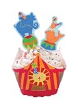 Wilton Big Top Cupcake Wraps'n Pix, 12 Count