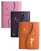 Tinker Bell Hand Crafted Leather Wrap Journal, Lined