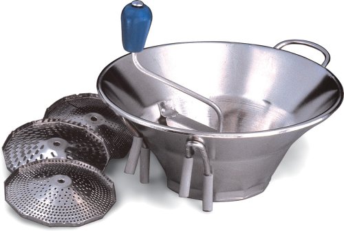 World Cuisine X3041 Stainless Steel Food Mill Spaetzle cutting plate