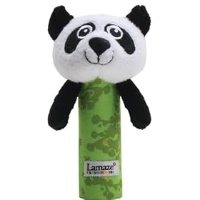 Lamaze High Contrast Bend And Squeak Panda Baby Toy