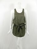 IMAGE OF Piko 1988 womens army green low waist dress M