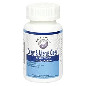 Balanceuticals Ovary & Uterus Clean, 500 mg Dietary Supplement Capsules, 60-Count Bottle