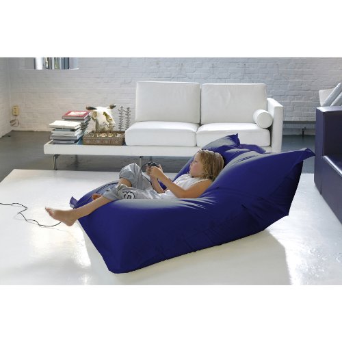 XXL Luxus Fat Sitzsack Lounge Bodenkissen Sitzkissen Bag Ocean Blau