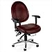 24 Hour Computer High-Back Task Chair (Hi-back) Seat/Back Color and Material: Navy Vinyl